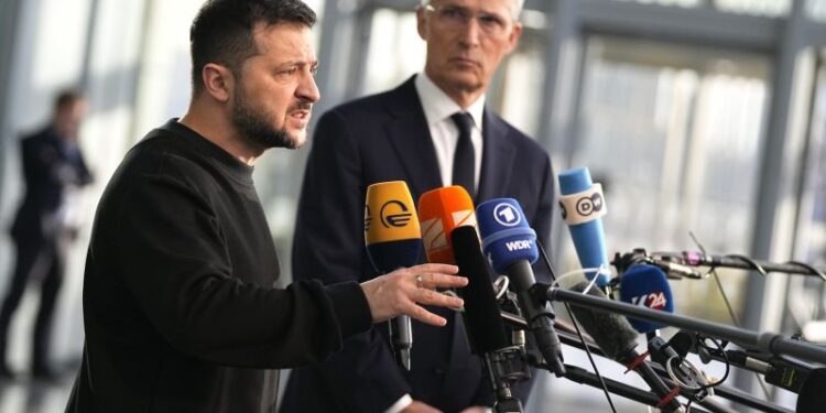 “Rallying the West: Zelensky Seeks Support as Focus Shifts to Middle East