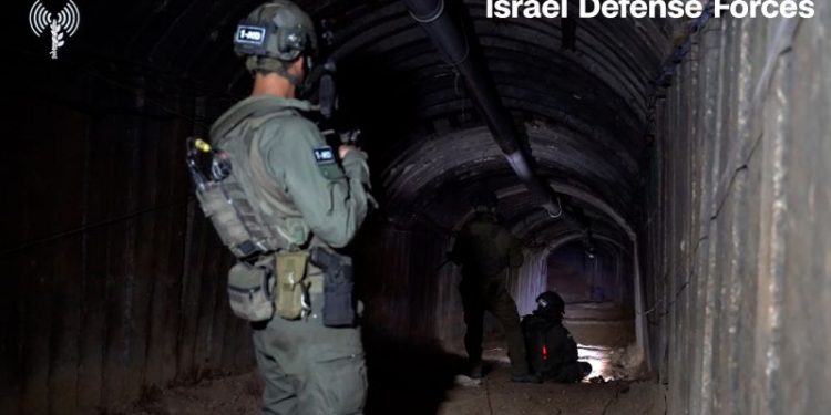 “Unearthing the ‘Largest’ Terror Threat: IDF Unveils ‘Biggest Hamas Tunnel’ in Gaza