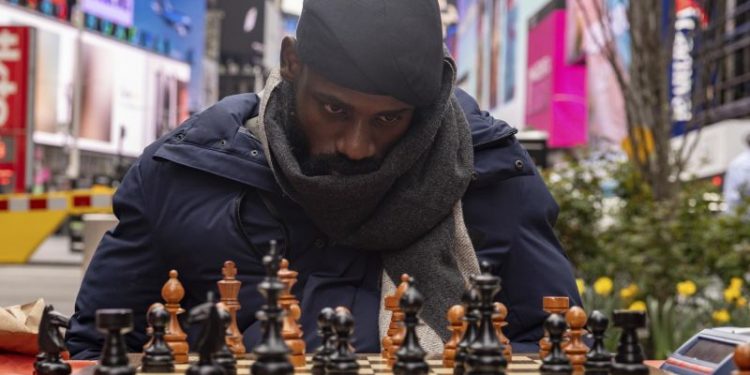 Nigerian Chess Prodigy Tunde Onakoya Shatters Marathon Record with Epic 60-Hour Times Square Showdown